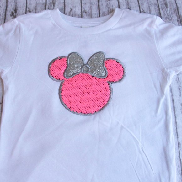Other - Disney Minnie Mouse Mermaid Sequin Shirt, Brand New, Size 3T
